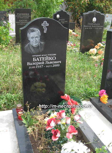 могила В.Л. Батейко, фото Двамала, 2010 г.