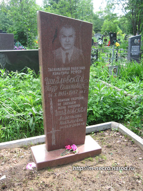 могила П.С. Шидловского, фото Двамала, 2010 г.