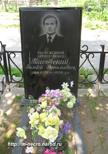 могила В.Н. Тисовского, фото Двамала, 2008 г.